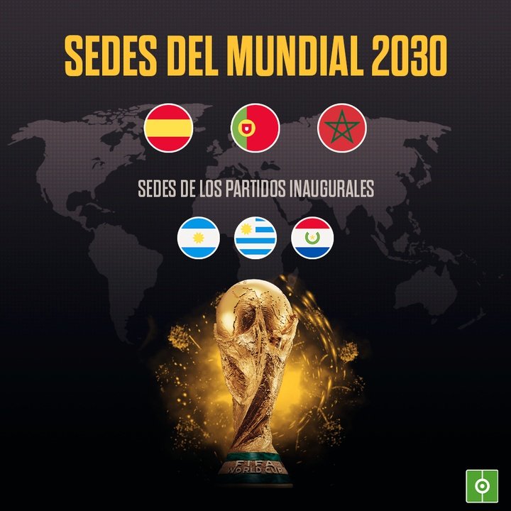 Sedes Mundial 2030