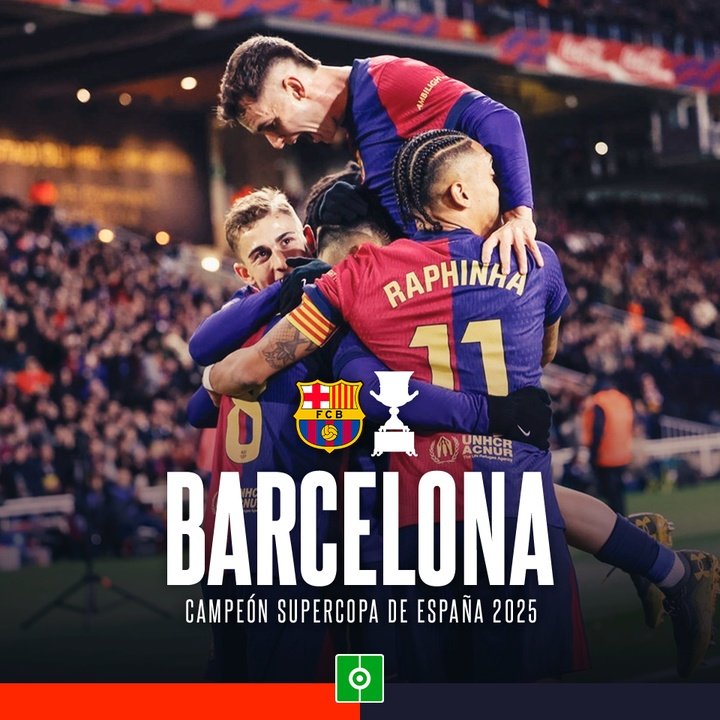 Barcelona, Campeón Supercopa España