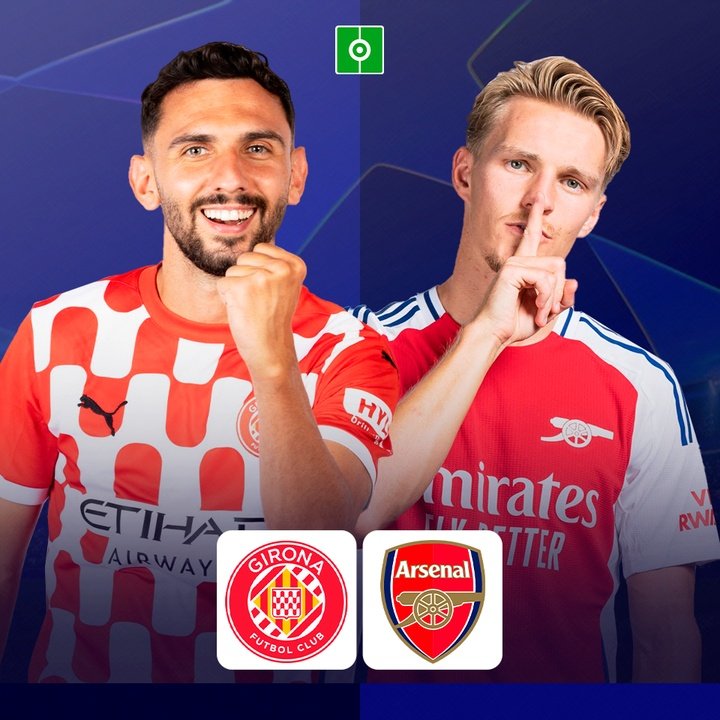 Previa UCL Girona - Arsenal