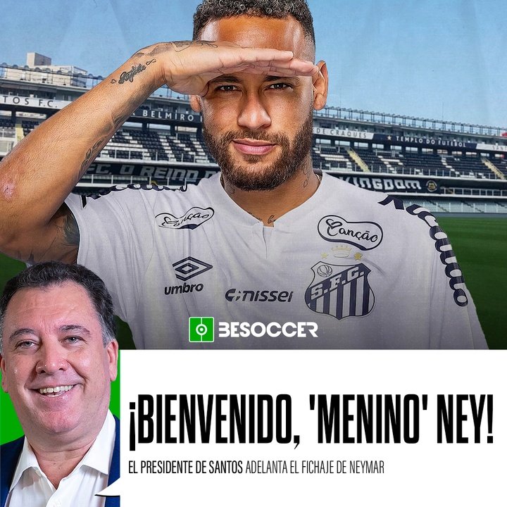 El presidente de Santos adelanta el fichaje de Ney