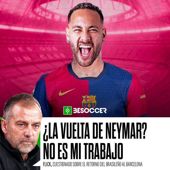 Flick, sobre el retorno de Neymar
