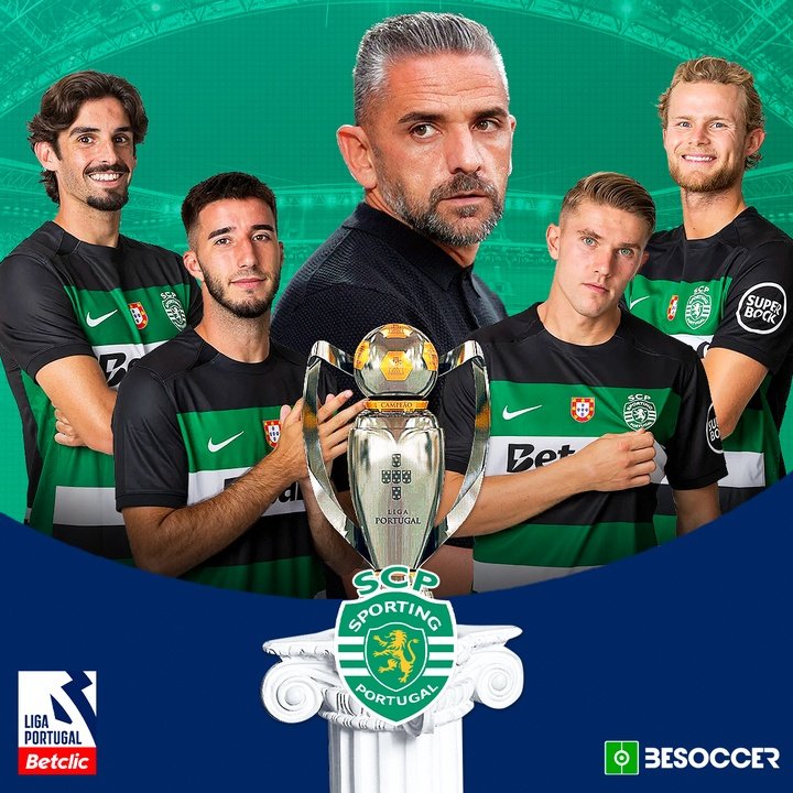 Sporting CP, campeón de la Liga Portugal