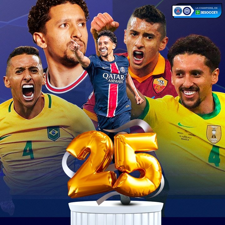 Marquinhos, 25 finales
