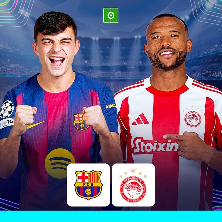 Previa Barcelona vs Olympiacos UCL