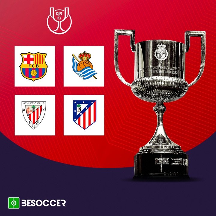 Clasificados semifinales Copa del Rey