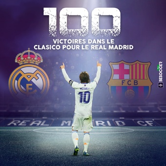 100 victoires dans le Clasico pour le Real Madrid, 12/01/2022