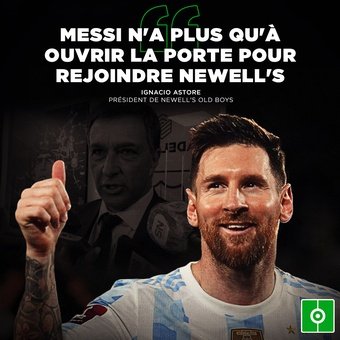Ignacio Astore sur Messi, 03/04/2022