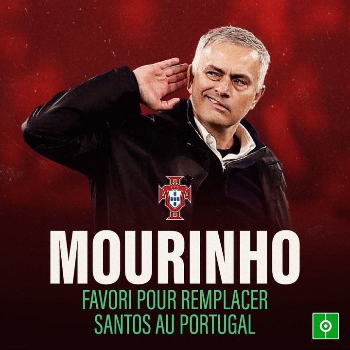 Mourinho favori pour remplacer Santos au Portuga
