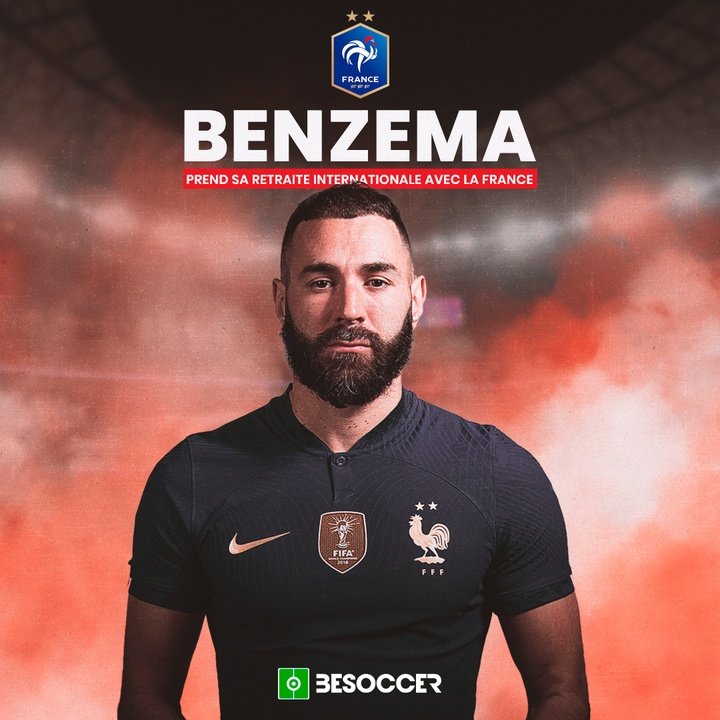 Benzema prend sa retraite internationale avec la