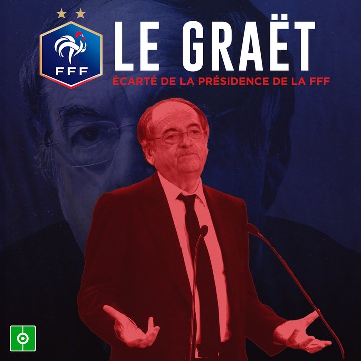 Le Graët écarté de la présidence de la FFF