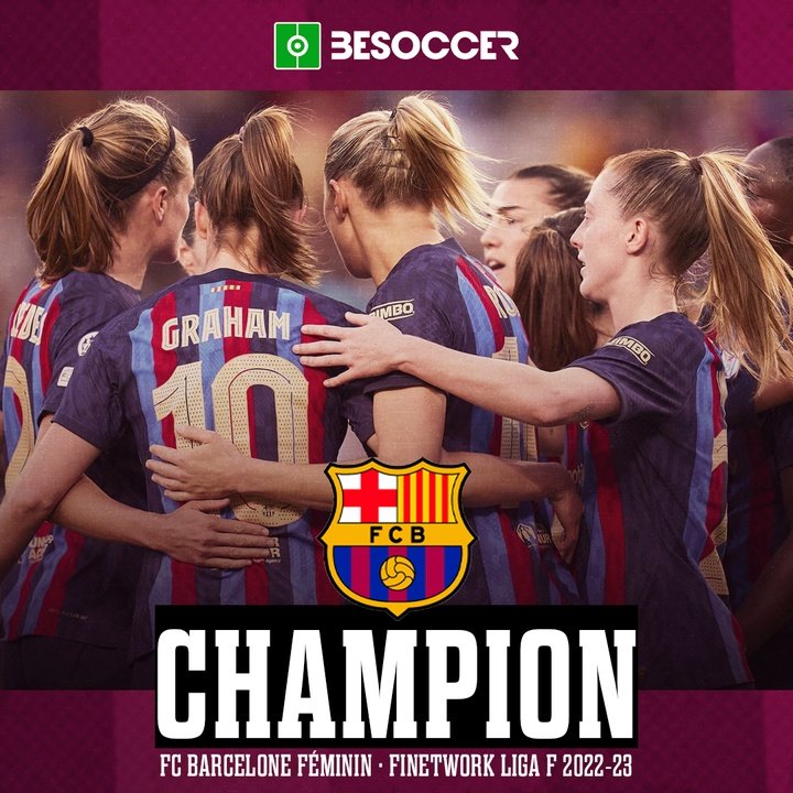 FC Barcelone féminin, champion d'Espagne