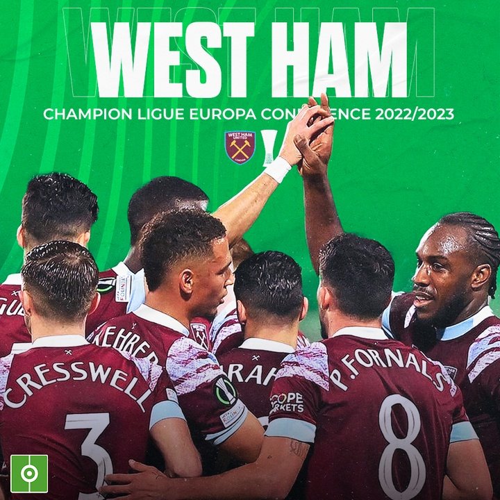 West Ham, Champion Ligue Europa Conférence
