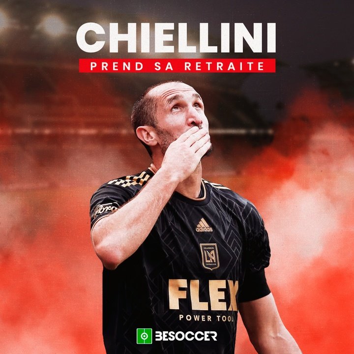 Chiellini prend sa retraite