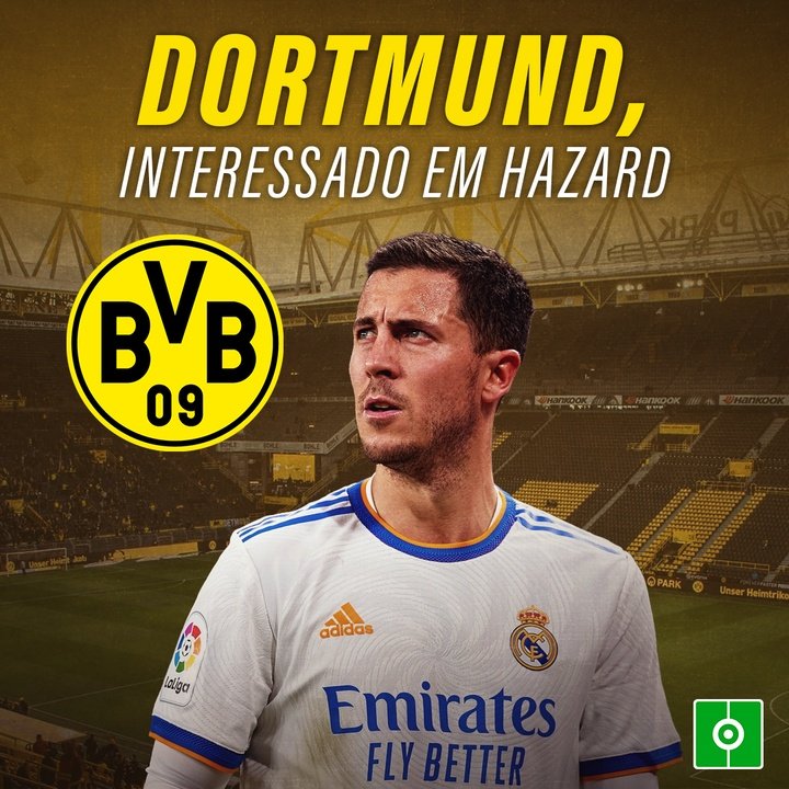 Dortmund interessado em Hazard