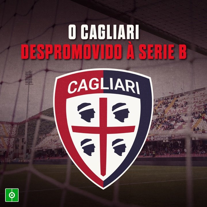 Cagliari despromovido