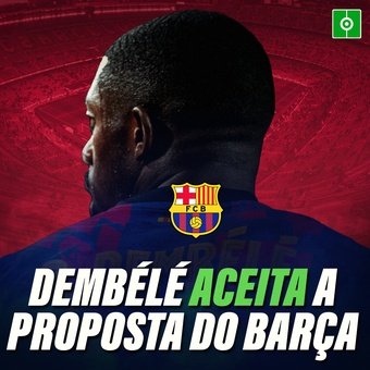 Dembélé aceita a proposta do Barça, 09/07/2022