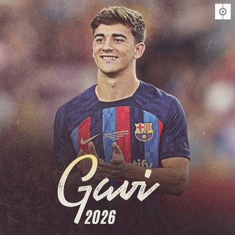 Gavi renovará su contrato hasta 2026 PORT, 13/09/2022