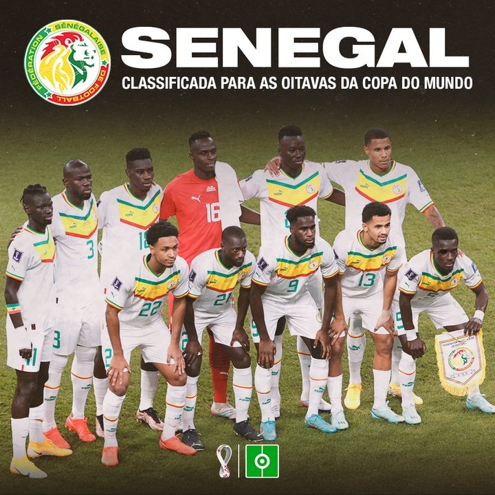 Senegal classificada para as oitavas da Copa do M