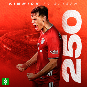 Kimmich 25 partidos Bayern, 08/02/2022