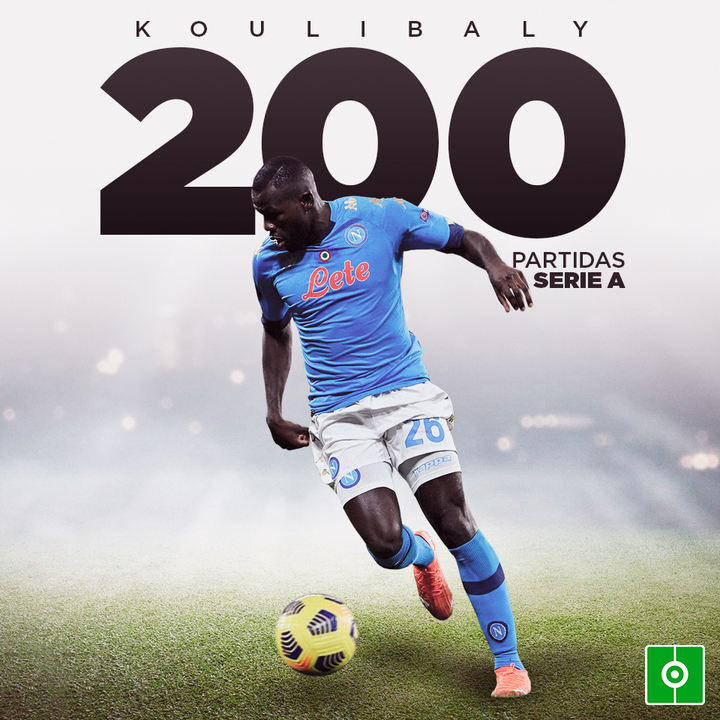 Koulibaly 200 partidos Serie A