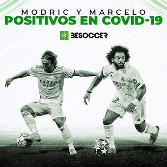  Modric y Marcelo, positivos en COVID-19, 16/12/2021