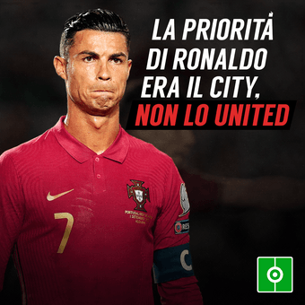 Ronaldo voleva andare al Manchester City, 08/02/2022