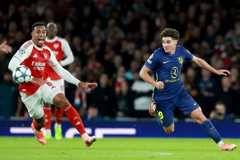 Arsenal a déjà battu l'Atlético de Madrid lors de la phase de groupes de cette saison. EFE