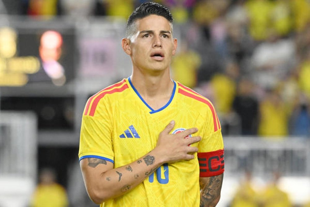James Rodriguez est au repos. EFE