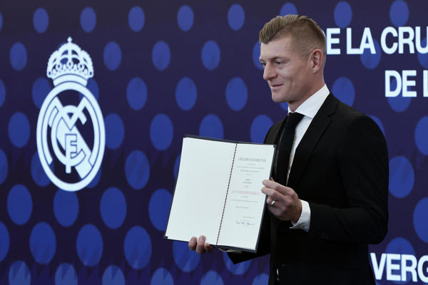 El Madrid busca la vuelta de Kroos