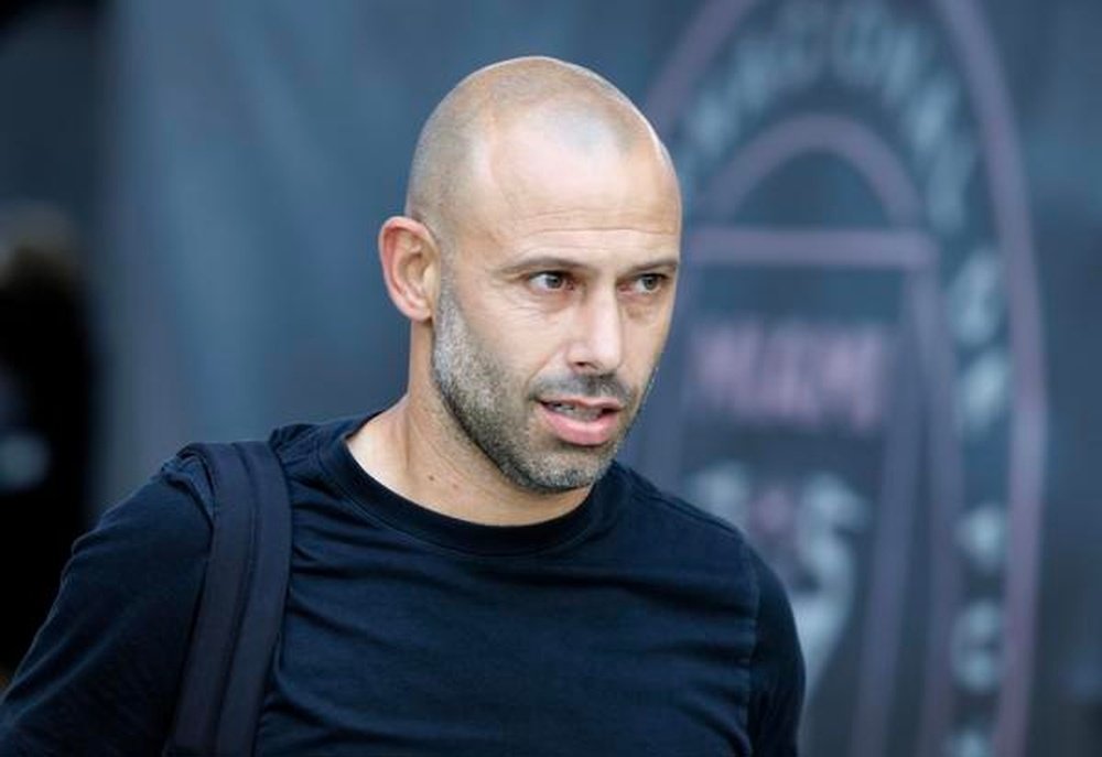 Javier Mascherano a immédiatement quitté le banc de l'Inter Miami. EFE