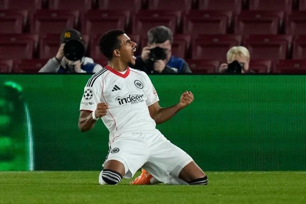 El Eintracht, antes, molaba