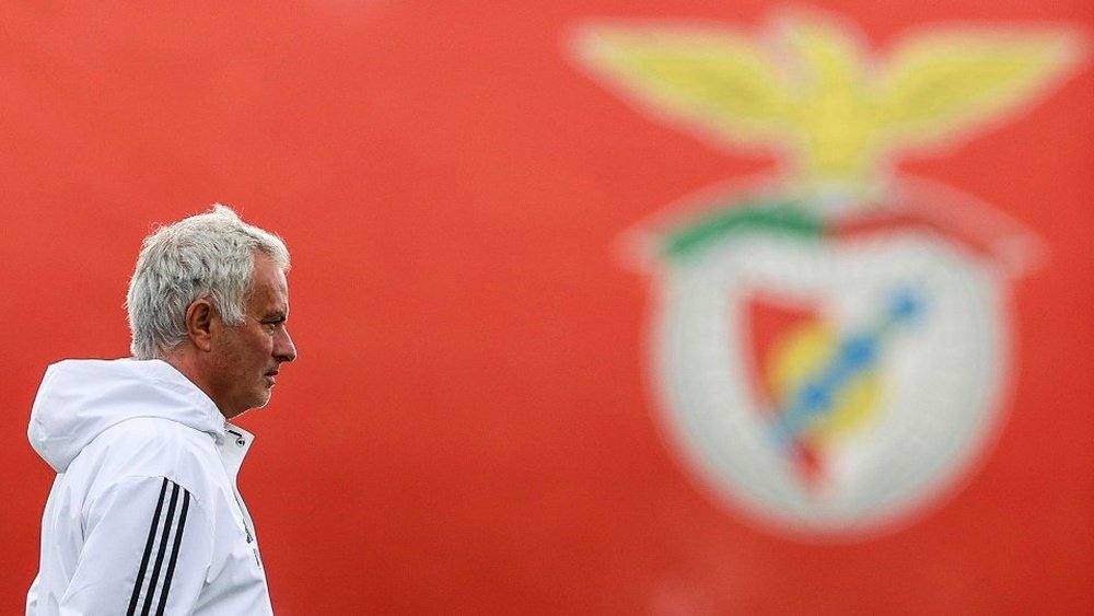 José Mourinho quitte Benfica. EFE/Tiago Petinga