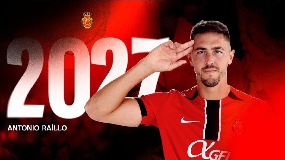 Raíllo renueva con el Mallorca hasta 2027