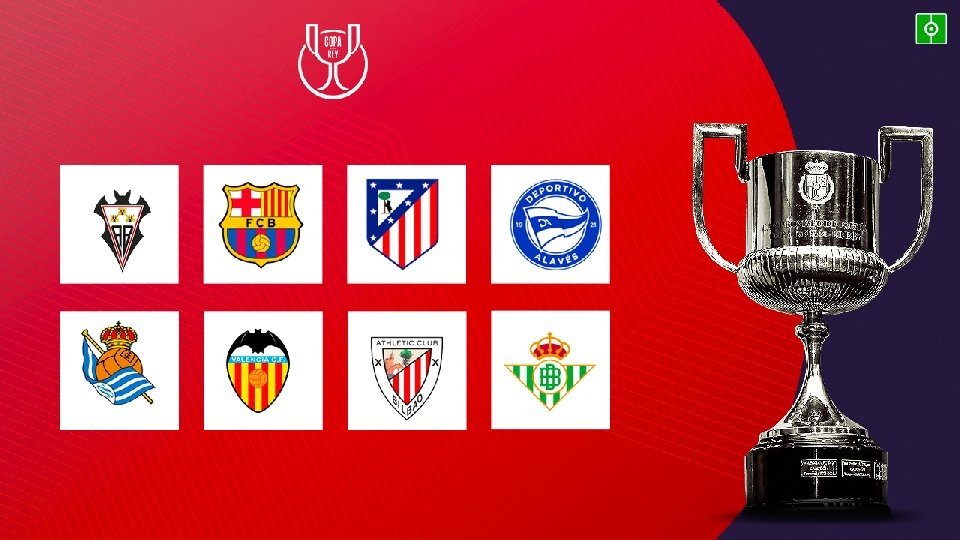 Estos son los clasificados para cuartos de final de la Copa del Rey