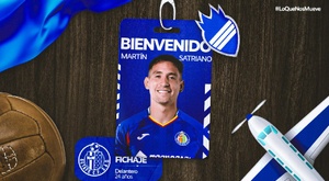 Martín Satriano, el primer refuerzo para Bordalás