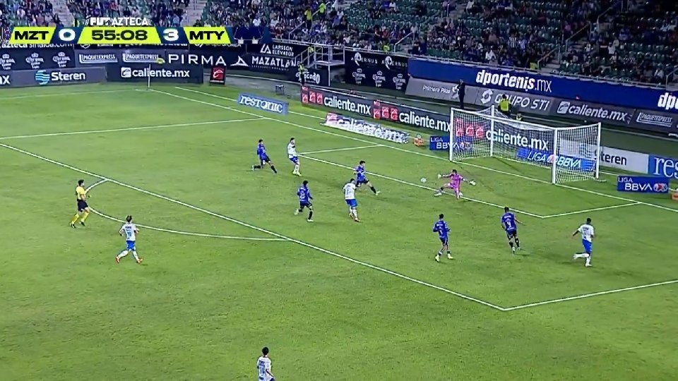 Monterrey pasa por encima de Mazatlán