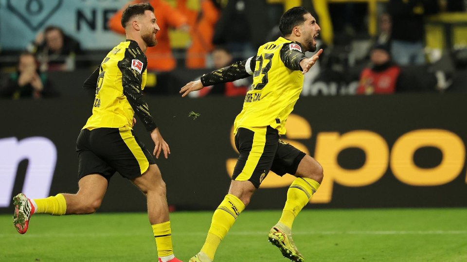 Emre Can evita que el Borussia baje el telón