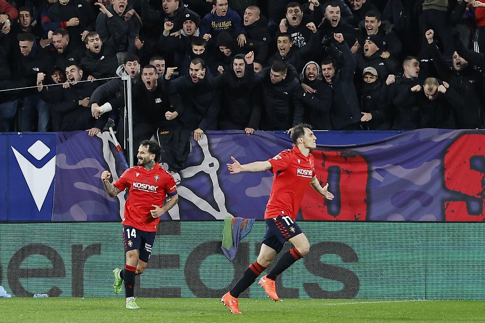 Osasuna pega una bocanada de aire