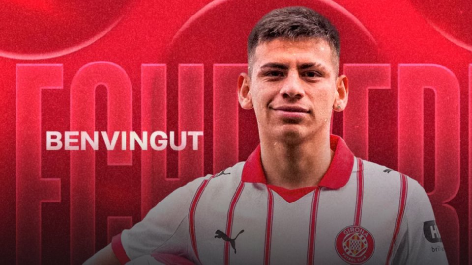 Echeverri, al fin, ya es jugador del Girona