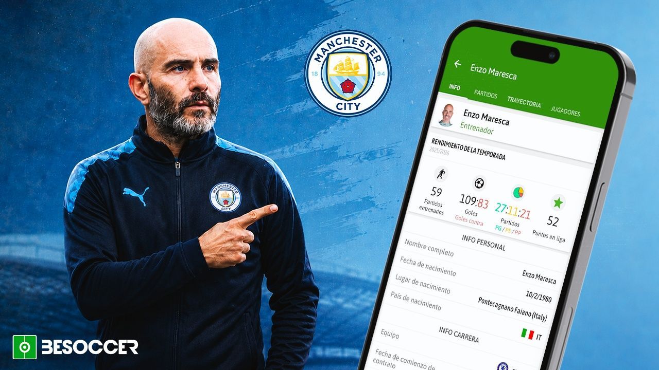 OFICIAL: Enzo Maresca, nuevo entrenador del Manchester City