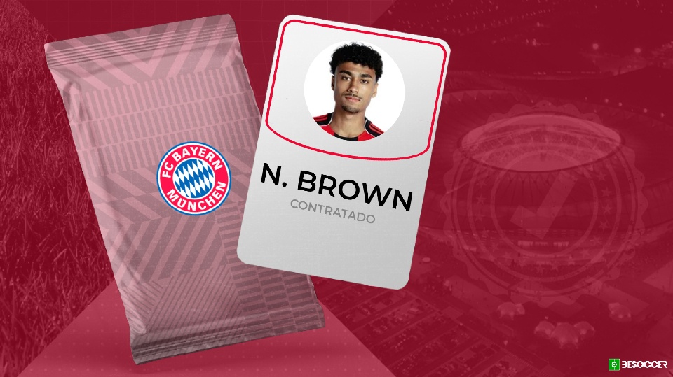 Oficial: Bayern de Munique anuncia contratação de Nathaniel Brown