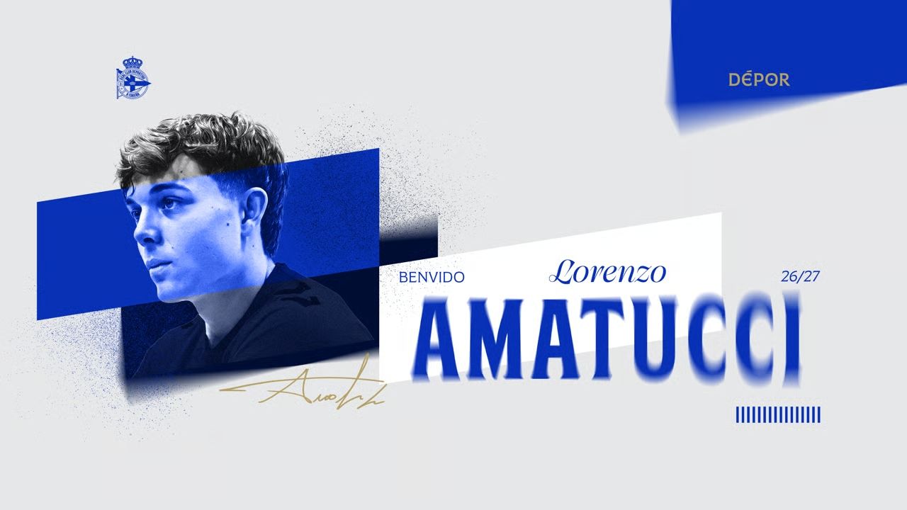 El Dépor ficha al italiano Lorenzo Amatucci