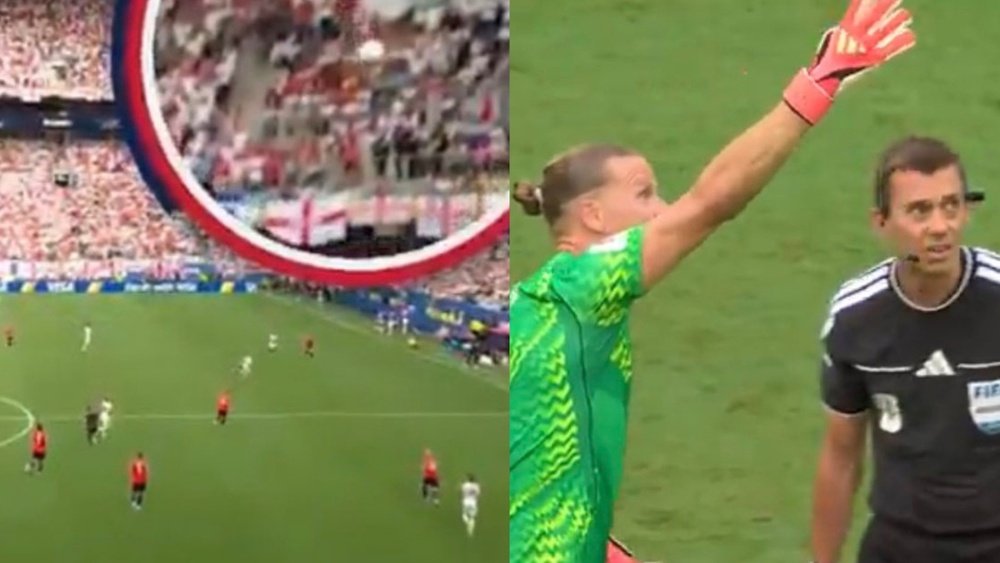 FIFA dismisses camera cable controversy in England's equaliser against Norway. Capture/FoxSports