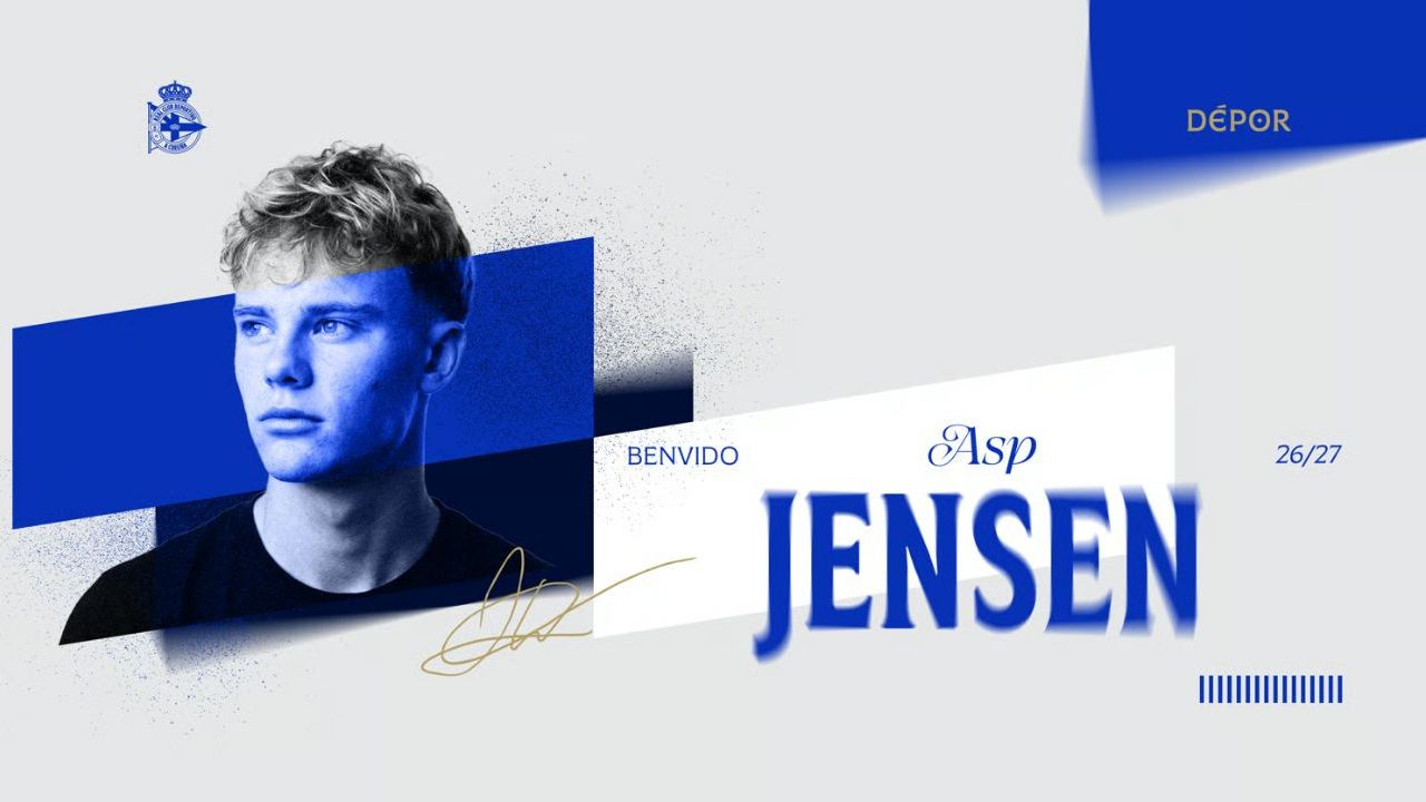 Jonathan Asp Jensen, un diamante que llega al Deportivo