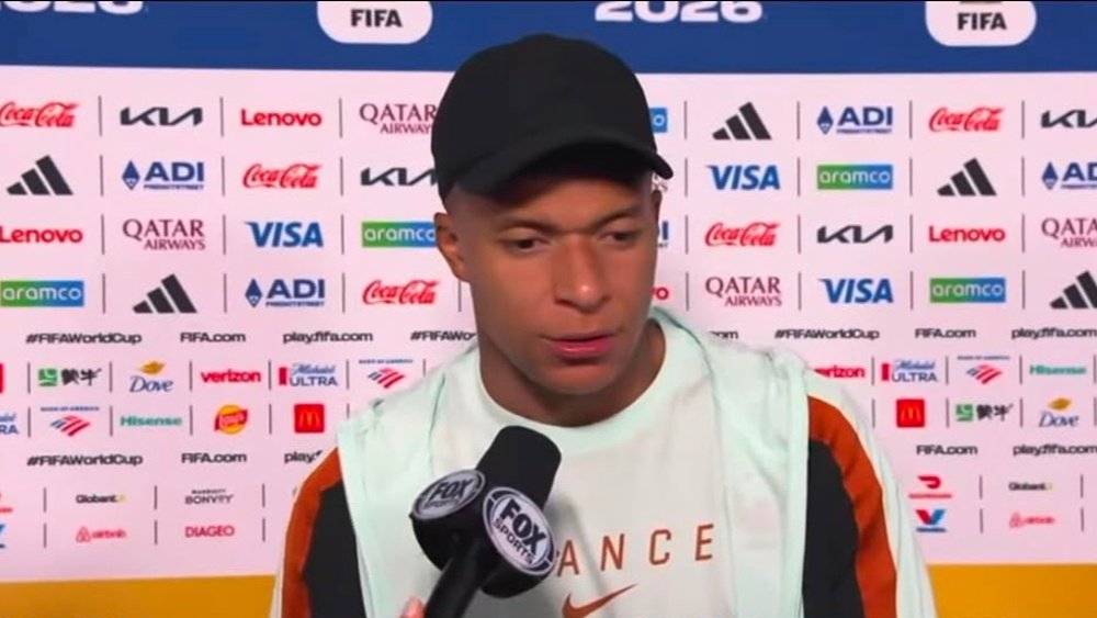 Kylian Mbappe speaks out following France's semi-final exit at the hands of Spain. Capture/FoxSports