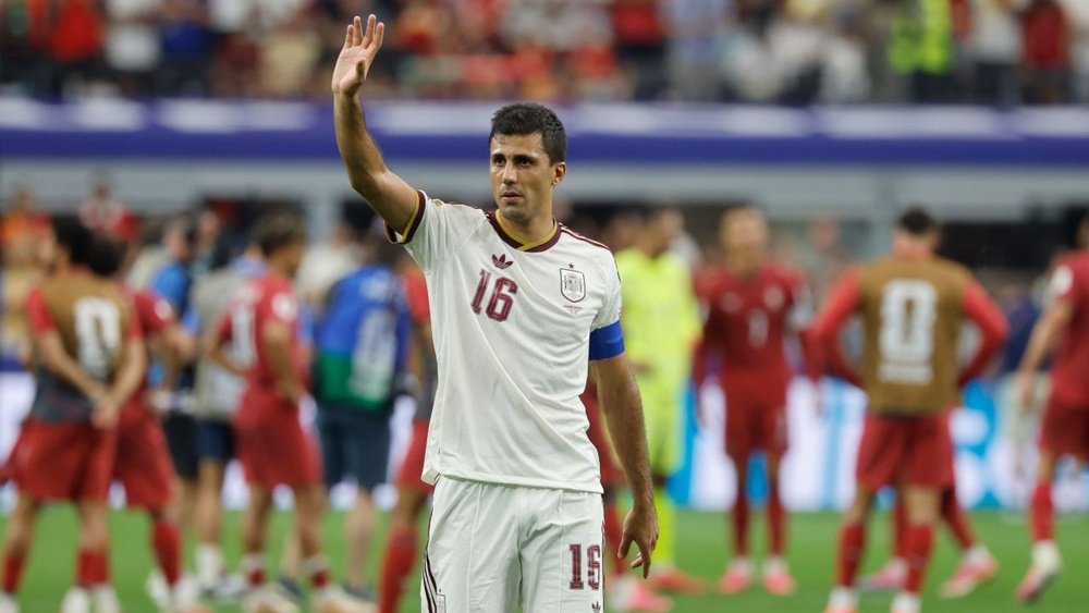 Rodri Hernandez believes that Spain can make history in the Mundial final. EFE