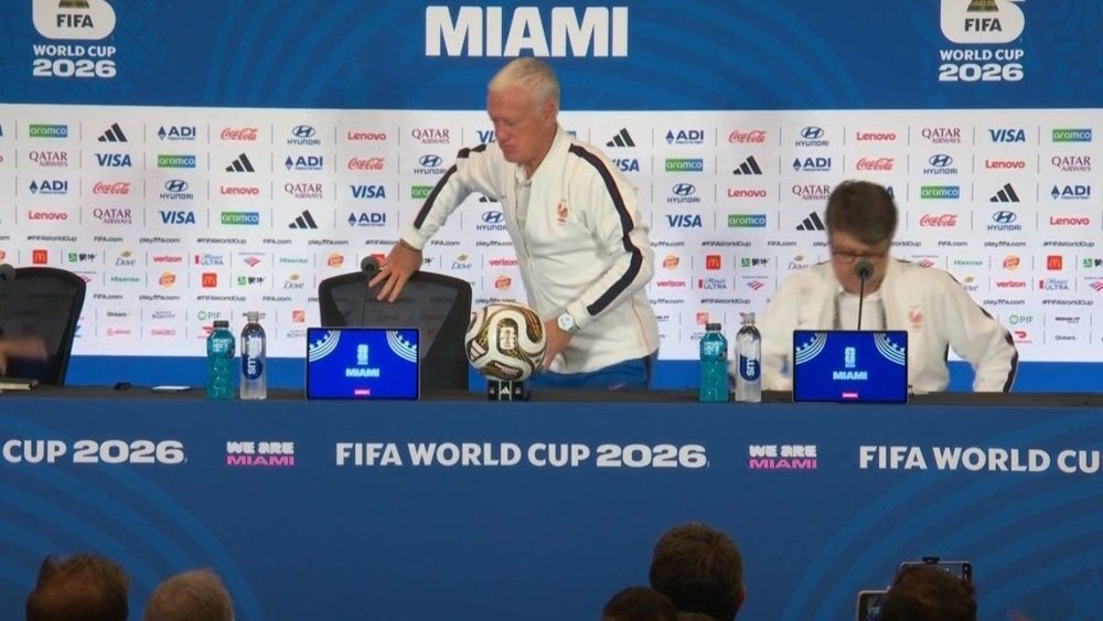 Deschamps conceded that Spain were the superior side. Capture/RMCSport