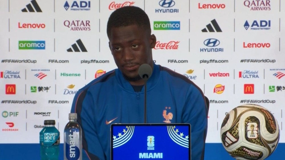 Konate ahead of the clash with England. Image: RMCSport