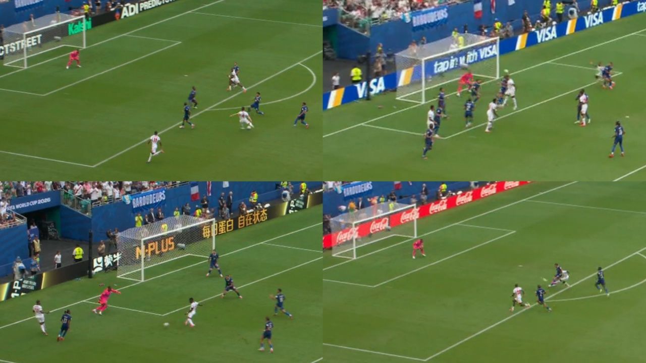 Inglaterra le dio un repaso antológico a Francia con un 0-4 en 45'