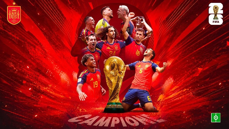 Spain have won the World Cup. EFE